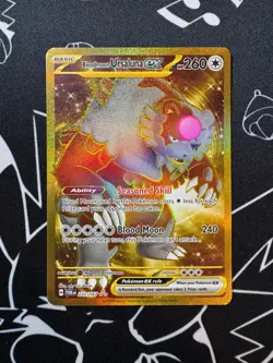 Bloodmoon Ursaluna EX 222/167 Pokemon TCG S&V Twilight Masquerade Hyper Rare ENG - Image 1