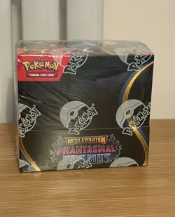Pokemon TCG Mega Evolution Phantasmal Flames Booster Box - New & Sealed - Image 1