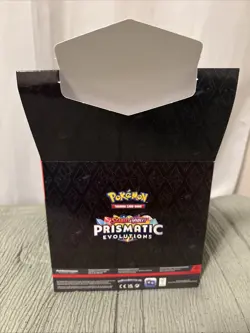 Pokemon Prismatic Evolutions 3 Booster Pack Blister-Tech Sticker Collection x12 - Image 3