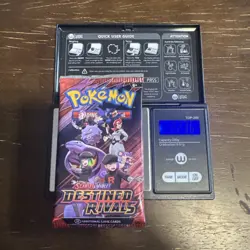 22.36g HEAVY - Pokemon TCG S&V - Destined Rivals - Booster Pack! Possible GOD - Image 1