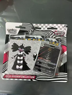 Pokemon TCG S&V WHITE FLARE TECH STICKER COLLCTION 3 Pack Blister - Gothitelle - Image 1