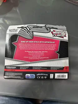 Pokemon TCG S&V WHITE FLARE TECH STICKER COLLCTION 3 Pack Blister - Gothitelle - Image 2