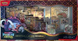 Pokemon TCG Paldean Fates Great Tusk Iron Treads Ex Premium Collection IN HAND - Image 1