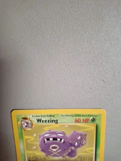 Pokemon TCG Weezing Fossil 45/62 Regular Unlimited Uncommon - Image 4
