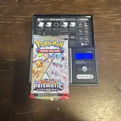 21.99g HEAVY - Pokemon TCG Prismatic Evolution Booster Pack!Possible GOD - Image 1