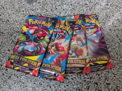 Pokemon TCG Mega Evolution Set booster Packs Factory Sealed - Image 3