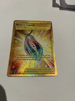 Pokemon TCG Vivid Voltage Memory Capsule 202/185 Holo Secret Rare - Image 1
