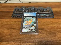 Pokemon 2021 Dragonite V Alt Art 192/203 SWSH07: Evolving Skies CGC 9 MINT - Image 1