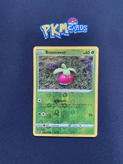 Pokemon TCG Bounsweet Darkness Ablaze 014/189 Reverse Holo LP. - Image 1
