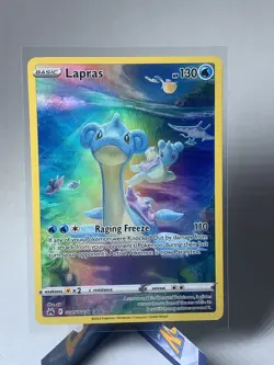 NM Lapras GG05/GG70 - Pokemon Crown Zenith Galarian Gallery Ultra Rare Full Art - Image 1