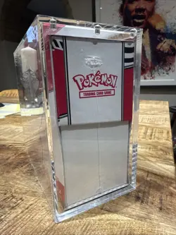 Pokemon Scarlet & Violet White Flare Pokemon Center ETB in Acrylic Case! - Image 5