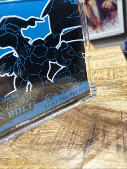 Pokemon Scarlet & Violet Black Bolt Pokemon Center ETB in Acrylic Case! - Image 2