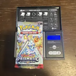 22.20g HEAVY - Pokemon TCG Prismatic Evolution Booster Pack!Possible GOD - Image 1