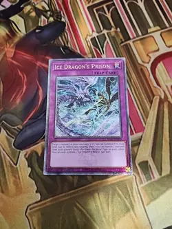 Ice Dragon's Prison - Quarter Century Secret - RA01-EN078 1st Edition NM Yugioh - Image 1