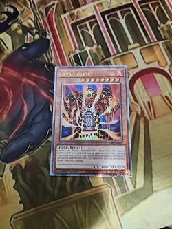 Lava Golem - RA01-EN001 - Quarter Century Secret Rare 1st Ed NM Yugioh - Image 1