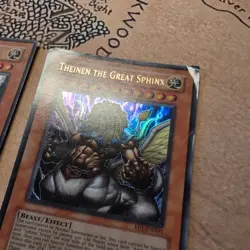Theinen, Andro, Teleia, Sphinx Set EP1-EN001/2/3 Ultra Rare Yugioh mp - Image 3
