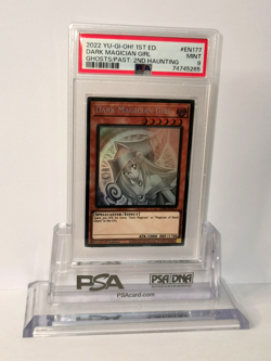 Dark Magician Girl gfp2-en177 1st Edition Ghost Rare MINT - PSA 9 Yu-Gi-Oh! - Image 1