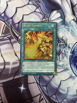(Ey) Yugioh! Blaze Cannon - LED7-EN005 - Ultra Rare - 1st Edition VLP - Image 1