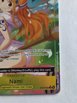 One Piece OPTCG English Nami ST29-008 C* Parallel - NM - Image 5