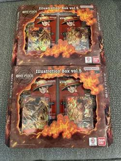 One Piece Illustration Box Vol 5 Sealed - Lot of 2 - Image 1