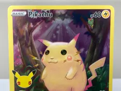 Pikachu 005/025 Celebrations Full Art 25th Anniversary Pokemon Card - Near Mint - Image 3