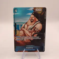 OP14-043 Aladine Dash Pack R Full Art One Piece TCG English Card - Image 1