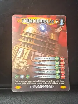 Doctor Who Battles In Time Card Crucible Dalek 1 Devastator 112/250 937 - Image 1