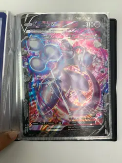 Mewtwo V Union Card SWSH161 Black Star Promo Pokemon Jumbo - Image 1