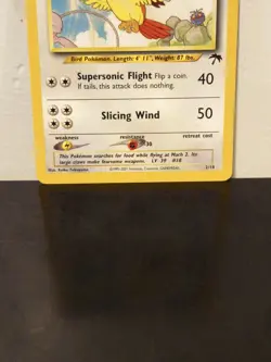 Pokemon TCG Pidgeot Card Southern Islands 2/18 Mp - Image 2