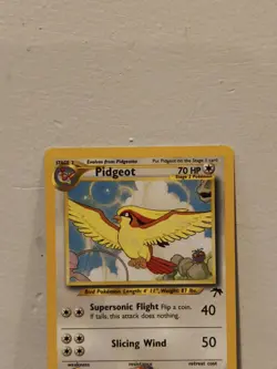 Pokemon TCG Pidgeot Card Southern Islands 2/18 Mp - Image 3
