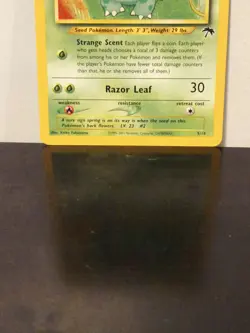 Pokemon Ivysaur Card 5/18 Southern Islands Vintage Set MP Condition - Image 2