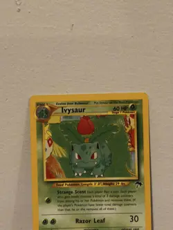 Pokemon Ivysaur Card 5/18 Southern Islands Vintage Set MP Condition - Image 3