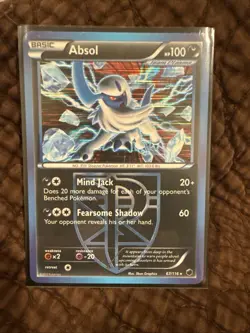 Absol 67/116 Black White Plasma-Freeze Pokemon Card Regular MP-LP - Image 1