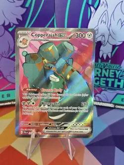 Pokemon TCG Copperajah EX Scarlet & Violet Paldea Evolved Holo Card 245/193 - Image 1