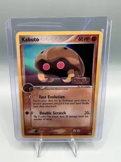Pokemon Card - Kabuto Power Keepers 51/108 Common Reverse Holo Stamped - Image 1
