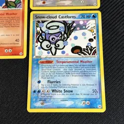 Sunny Castform 26/101 Snow-Cloud 25/101 30/101 EX Hidden Legends Pokemon Card 3 - Image 4