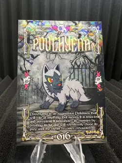 Poochyena #16 - Cracked Ice Holo - Prisma Trick or Treat Cards - Pokemon - Image 1