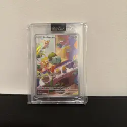 Pokemon TCG Bulbasaur Stellar Crown Illustration Card 143/142 - Image 1