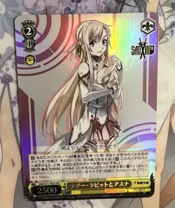 Weiss Schwarz TCG - Sword Art Online Asuna SAO/S71-P03S Foil Promo Card - Image 1