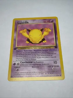 Pokemon Card - Drowzee Soporifik Team Rocket French 54/82 1st Edition - Image 1