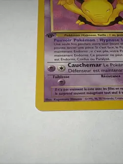 Pokemon Card - Drowzee Soporifik Team Rocket French 54/82 1st Edition - Image 3