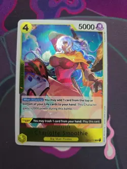 OP03-110 Charlotte Smoothie :: Rare One Piece TCG Card OP03: - Image 1