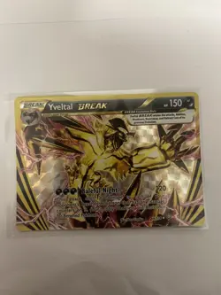 Yveltal Break Steam Siege Pokemon TCG Card 66/114 Near Mint Condition - Image 1
