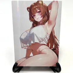 The Rising Of The Shield Hero Raphtalia Sexy Anime Waifu Goddess Story Art Card - Image 2
