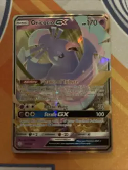 Oricorio GX 95/236 - Cosmic Eclipse - Ultra Rare Holo Pokemon Card Near Mint NM - Image 1
