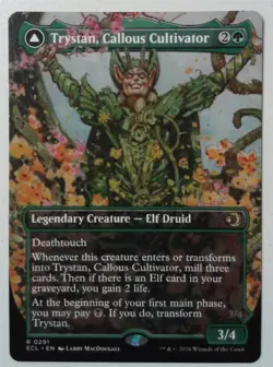 Trystan, Callous Cultivator *Borderless Rare* Magic MtG x1 Lorwyn Eclipsed - Image 1