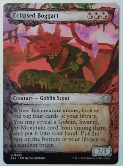 Eclipsed Boggart *Showcase Uncommon* Magic MtG x1 Lorwyn Eclipsed - Image 1