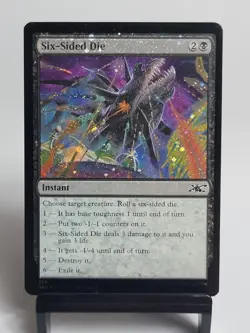 Magic The Gathering - Unfinity - Six-Sided Die - Galaxy FOIL - Image 1