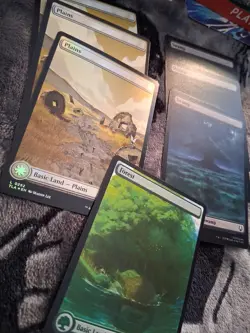 Avatar MTG Full Art Land Foil Bulk Lot (x14) - Image 2