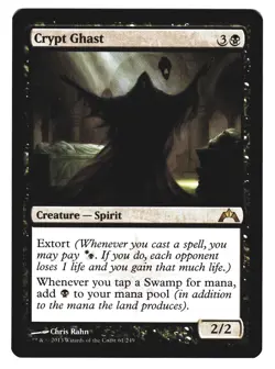 Magic The Gathering MTG - Gatecrash GTC 2013 - #61 Crypt Ghast NM x1 LOT2 - Image 1